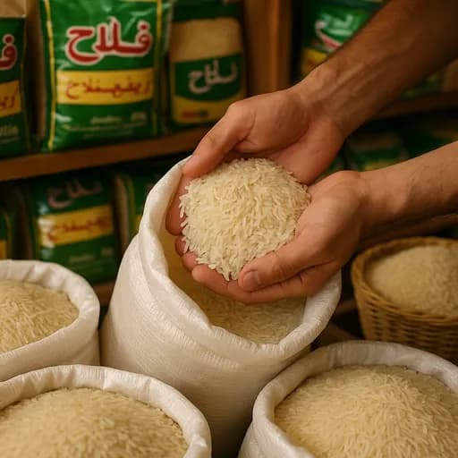 توزیع عمده و جزئی برنج فلاح